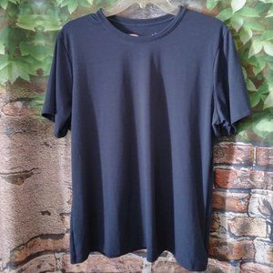 𝅺Loose Fit Navy Blue Active Short Sleeve Top